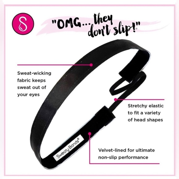 Sweaty Bands non-slip headband - Picture 3 of 3